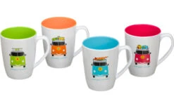 Set De 4 Tasses Camper Smiles 350 Ml