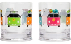 Flamefield Campers Smiles Verres Set 310 Ml Set Of 2