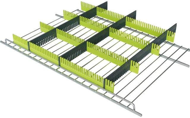 Barres De Rangement Pour Réfrigérateurs, Lot De 8, Anthracite / Citron Vert Purvario By Dörr 4 Barres De Rangement Pour Réfrigérateurs, Lot De 8, Anthracite / Citron Vert Purvario By Dörr – Image 2