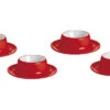 Gimex Coquetier Set 4 Pcs. Rouge -Cuisine Extérieure Boutique 174893 1318969