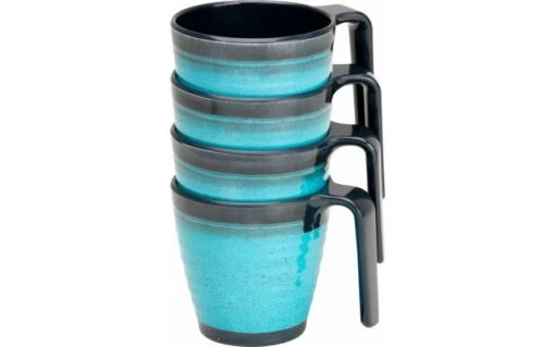 Flamefield Tasses Gris Granit, Lot De 4 – Image 2
