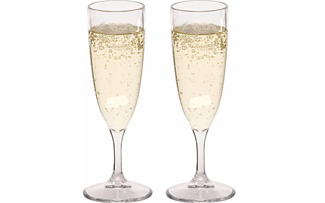 Lot De 2 Verres à Champagne En Plastique De Berger 3 Lot De 2 Verres à Champagne En Plastique De Berger