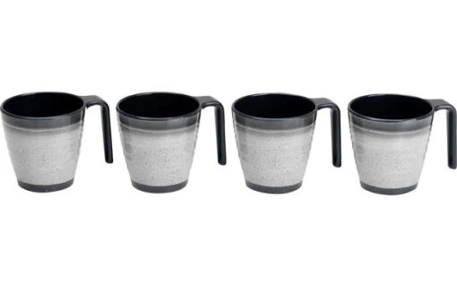 Ensemble De Vaisselle 12 Pcs Aqua Flamefield Granite Melamin – Image 3