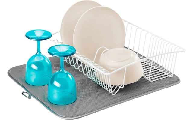 Metaltex Softex Tapis D'égouttement Microfibre Turquoise 4 Metaltex Softex Tapis D'égouttement Microfibre Turquoise – Image 2