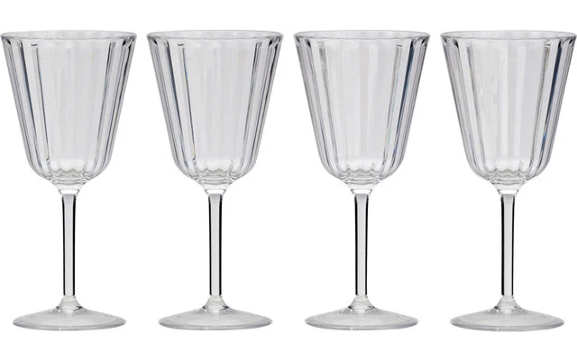 Verres à Vin En Plastique Flamefield Royal 280 Ml, Lot De 4 3 Verres à Vin En Plastique Flamefield Royal 280 Ml, Lot De 4