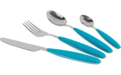 Gimex Set De Couverts En Acier Inoxydable 16 Pcs. Turquoise -Cuisine Extérieure Boutique 327734 2538179