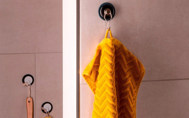 Silwy Clever Magnetic Hook Incl. Metal Nano Gel Pad 5 Cm 2 Pcs. Noir 8 Silwy Clever Magnetic Hook Incl. Metal Nano Gel Pad 5 Cm 2 Pcs. Noir – Image 6