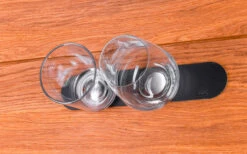 Silwy Barre Magnétique En Métal 25 Cm Avec Revêtement En Cuir Noir -Cuisine Extérieure Boutique 336869 2618285