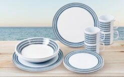 Ensemble En Mélamine Brunner Bluebay 16 Pièces. -Cuisine Extérieure Boutique 343269 2393110