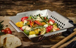 Grillfürst Panier à Légumes Acier Inoxydable 25 X 25 X 6 Cm -Cuisine Extérieure Boutique 384704 2808517