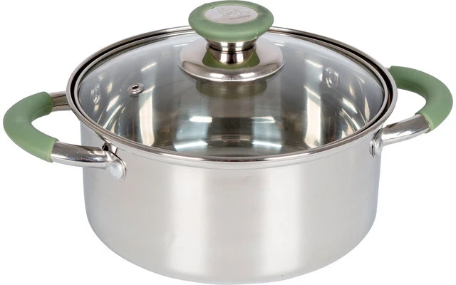 Bo-Camp Elan Casserole En Acier Inoxydable 14 X 7 Cm 1,1 Litre 3 Bo-Camp Elan Casserole En Acier Inoxydable 14 X 7 Cm 1,1 Litre