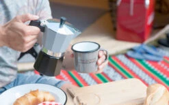 Bo-Camp Urban Outdoor Aluminium Machine à Café Espresso Pour 6 Tasses -Cuisine Extérieure Boutique 385654 2833630