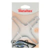 METALTEX - Rehausse Pour Cuisinière à Gaz Chromée, 2 Pièces -Cuisine Extérieure Boutique 404934 2955896
