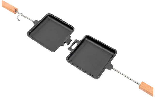 Petromax Fer à Sandwich En Fonte Avec Barre à Main 49,5 Cm 3 Petromax Fer à Sandwich En Fonte Avec Barre à Main 49,5 Cm