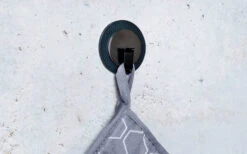 Silwy Clever Crochet Magnétique Y Compris Métal Nano Gel Pad Blanc / Noir -Cuisine Extérieure Boutique 435192 3101015