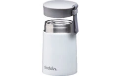 Aladdin Enjoy Thermavav Lunch Gobelet Isotherme En Acier Inoxydable 0,4 Litre Blanc