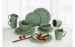 Set De Vaisselle Kynne 16 Pcs. Gris Berger 7 Set De Vaisselle Kynne 16 Pcs. Gris Berger -Cuisine Extérieure Boutique 440726 3121844