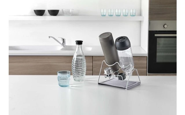 Metaltex Sodatex 2 égouttoir Pour 2 Bouteilles 4 Metaltex Sodatex 2 égouttoir Pour 2 Bouteilles – Image 2