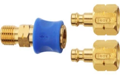 Cadac Quick Release Double Raccord Pour Barbecue à Gaz Et Tuyau Droit