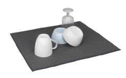 Tapis D'égouttement Microfibre Miko Gris Wenko -Cuisine Extérieure Boutique 492272 3504779