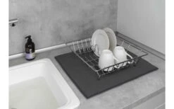 Tapis D'égouttement Microfibre Miko Gris Wenko -Cuisine Extérieure Boutique 492443 3504803