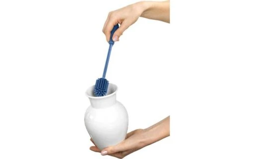 Brosse à Vaisselle Wenko En Silicone 25 Cm Gris – Image 7