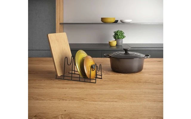 Metaltex Lido Lava Porte-couvercle Noir Mat 3 Metaltex Lido Lava Porte-couvercle Noir Mat