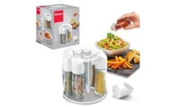 Metaltex Spice-8 Porte-épices Noir -Cuisine Extérieure Boutique 497165 3341525