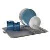 Metaltex Dry-Tex égouttoir 2 En 1 Avec Tapis Microfibre Noir -Cuisine Extérieure Boutique 497171 3367478