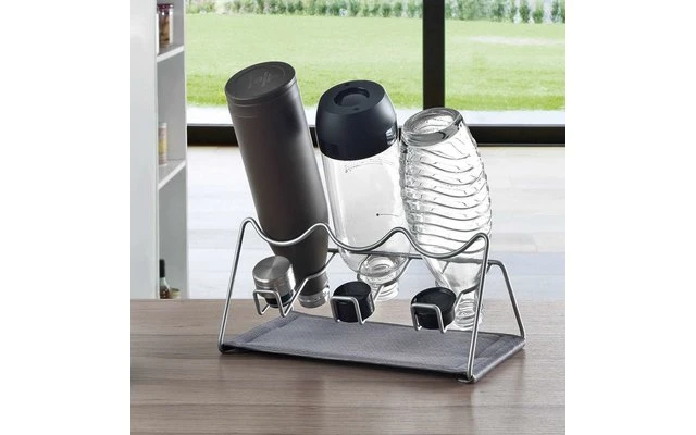 Metaltex Sodatex 2 égouttoir Pour 2 Bouteilles 7 Metaltex Sodatex 2 égouttoir Pour 2 Bouteilles – Image 5