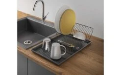 Metaltex Wing-Tex Lava égouttoir Noir Mat