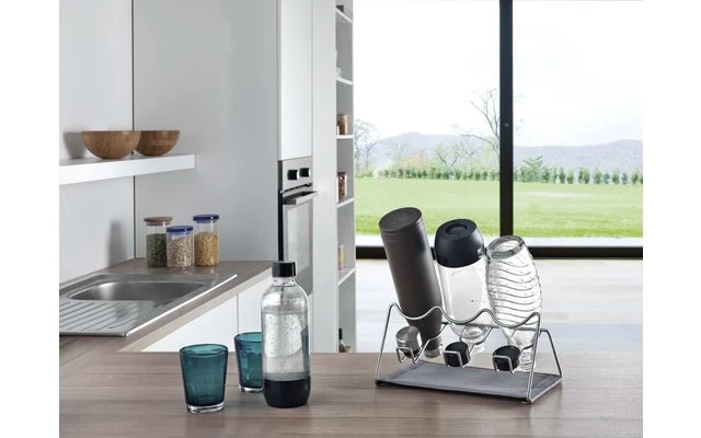 Metaltex Sodatex 2 égouttoir Pour 2 Bouteilles 8 Metaltex Sodatex 2 égouttoir Pour 2 Bouteilles – Image 6