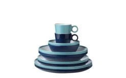 Mepal Flow Tasse à Cappuccino 375 Ml Bleu Océan -Cuisine Extérieure Boutique 500360 3440532