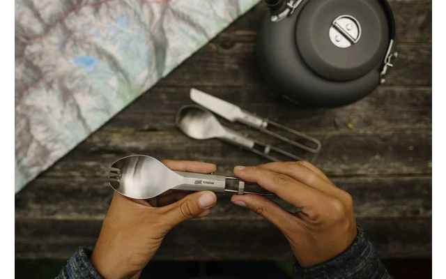 Esbit 2 En 1 Fourchette/cuillère Titane 4 Esbit 2 En 1 Fourchette/cuillère Titane – Image 2