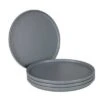 Bo-Camp Industrial Patom Set D'assiettes 16 Pièces Light Grey -Cuisine Extérieure Boutique 514349 3407145