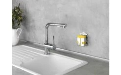 Porte-éponge Turbo-Loc Wenko En Acier Inoxydable, Fixer Sans Percer -Cuisine Extérieure Boutique 516854 3543944