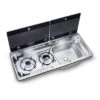 Dometic MO 9722L Plaque De Cuisson 2 Feux Et évier à Gauche -Cuisine Extérieure Boutique 517121 3805786