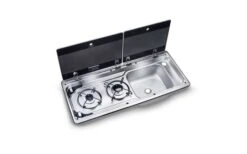 Dometic MO 9722L Plaque De Cuisson 2 Feux Et évier à Gauche