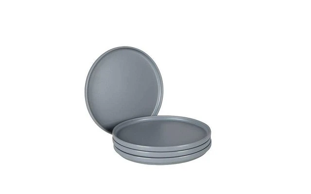 Bo-Camp Industrial Patom Set D'assiettes 16 Pièces Light Grey 4 Bo-Camp Industrial Patom Set D'assiettes 16 Pièces Light Grey – Image 2