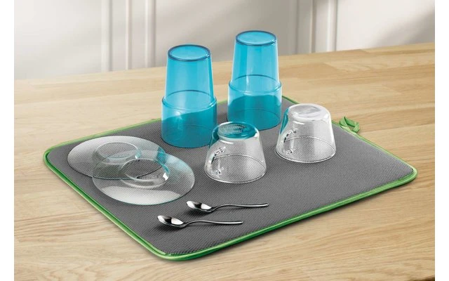 Metaltex Softex Tapis D'égouttement Microfibre Turquoise 8 Metaltex Softex Tapis D'égouttement Microfibre Turquoise – Image 6