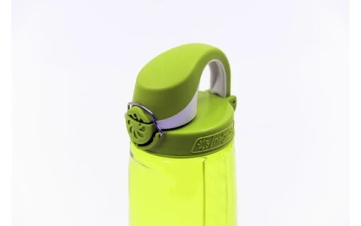 Gourde Nalgene 'OTF' 0,65 Litre Transparente/noire – Image 4