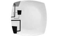 Brunner Enigma Assiette à Dessert 20 X 20 Cm 1 Pièce