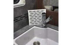 Pufz Torchon Suédois Camping-car Gris -Cuisine Extérieure Boutique 552865 3623236 5