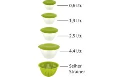 Westmark Set De Saladiers Olympia 9 Pièces Vert -Cuisine Extérieure Boutique 553729 3614801