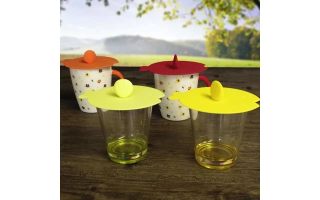 Gimex Set De Couvercles En Silicone Poisson Rainbow 4 Gimex Set De Couvercles En Silicone Poisson Rainbow – Image 2