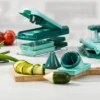 Nicer Dicer Fusion Slicer Julietti Coupe-légumes 16 Pièces -Cuisine Extérieure Boutique 586407 4000735