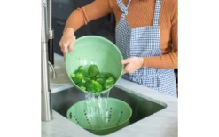 Koziol Seihe Palsby Égouttoir Nature Ash Grey -Cuisine Extérieure Boutique 590459 4297379