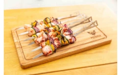 Planche à Découper En Bois Fennek Petite 30 X 18 X 1,5 Cm -Cuisine Extérieure Boutique 594527 4318719