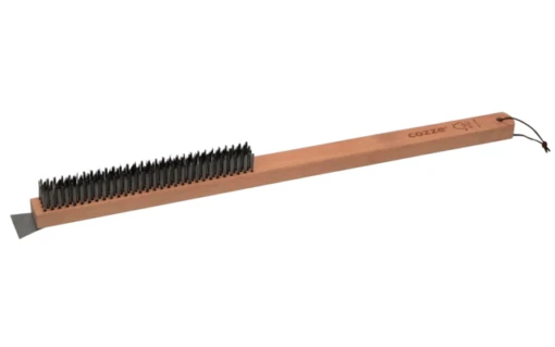 Cozze Brosse En Acier Pour Pierre à Pizza 25 X 4,5 X 60 Cm – Image 2
