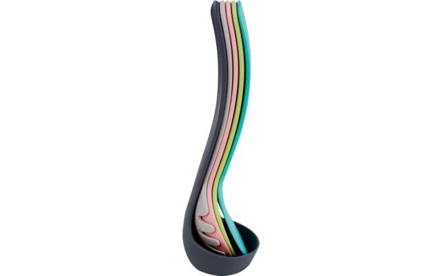 Gimex Set D'empilage D'ustensiles De Cuisine 5 Pièces Pastel 3 Gimex Set D'empilage D'ustensiles De Cuisine 5 Pièces Pastel